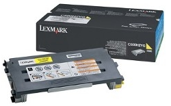 Lexmark C500n Toner X500 X502n yellow C500H2YG