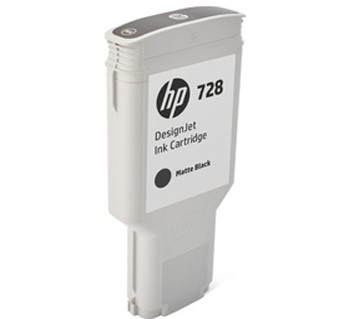 HP 728 Tinte Matte Black für DesignJet T730 T830 MFP F9J68A