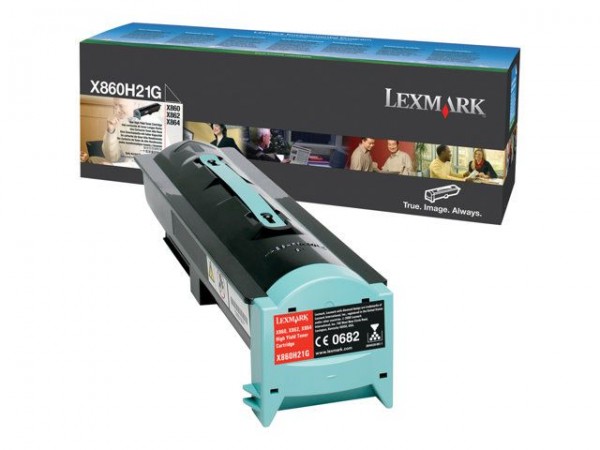 Lexmark X860H21G Toner Black Optra X860E X862E X864E Cartridge Black