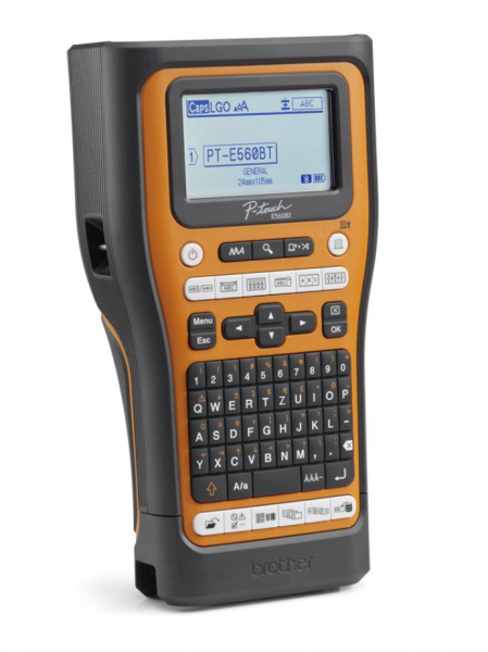 Brother P-Touch PT-E560BTVP Label Printer Beschriftungsgerät s/w Thermotransfer USB 3.0
