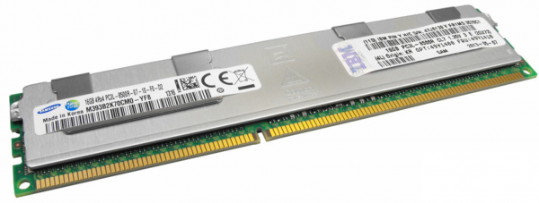 IBM 49Y1418N Memory 16GB Quad Rank 4x4 1.35V V PC3-8500 CL7 ECC DDR3 10