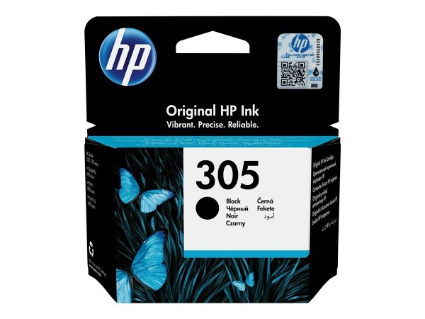 HP Tintenpatrone 305 black 3YM61AE für DeskJet 1255 2320 2330 2710 2720 2721 2722 2723 2724