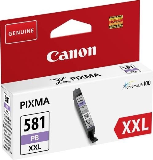 Canon Tinte photo blue CLI-581PB XXL für Canon PIXMA TR7550 TR8550 Canon TS6150 TS8150 TS91 1999C001