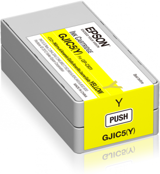 Epson GJIC5 Tintenpatrone Yellow für ColorWorks C831