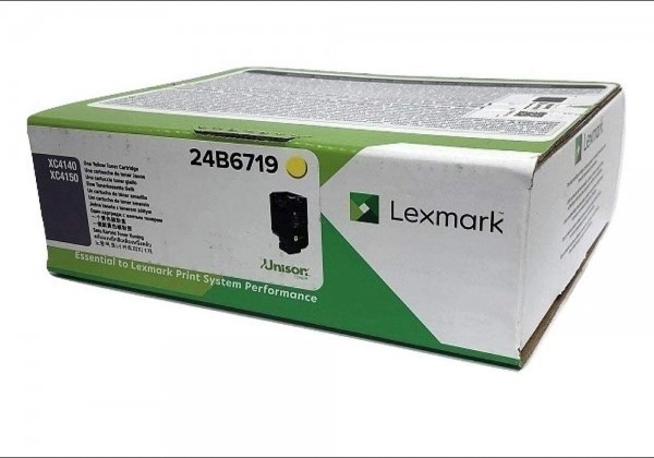Lexmark 24B6719 Toner gelb für Lexmark XC4140 XC4150 XC4153