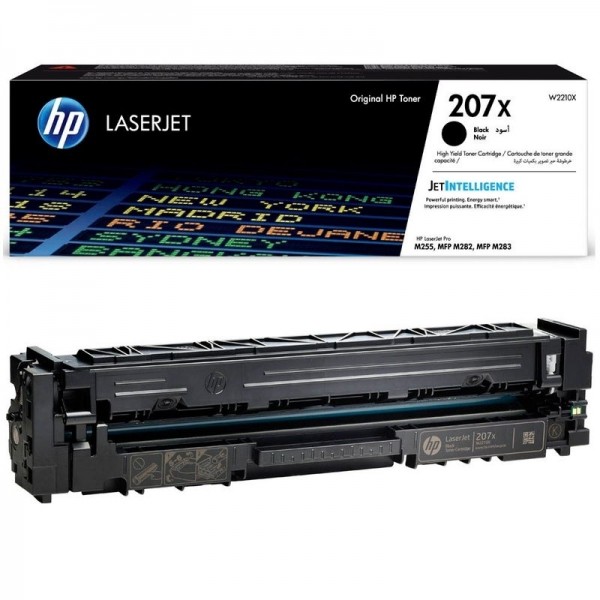 HP 207X Toner schwarz W2210X für Color LaserJet Pro MFP M282nw M283fdn M283fdw