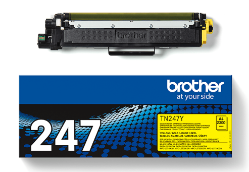 Brother TN-247Y Toner Yellow DCP-L3510 L3550 HL–L3230CDW MFC-L3750CDW L3770CDW