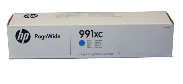 HP 991XC Tinte Cyan M0K06XC HP PageWide Managed E75160 E77650 E77660 P75250