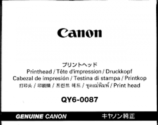 Canon Druckkopf Printhead QY6-0087 Maxify iB4020 MB2020MB2150 MB2320 MB5050 MB5150 - 4 Farben CMYK