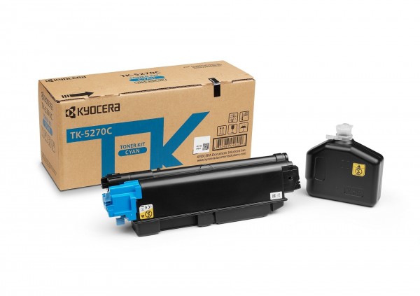 Kyocera TK-5270C Toner cyan ECOSYS M6230cidn M6630cidn P6230cdn 1T02TVCNL0