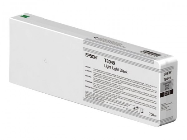Epson T8049 Tintenpatrone Light Light Black für SureColor SC-P6000 SC-P7000 SC-P8000 SC-P9000