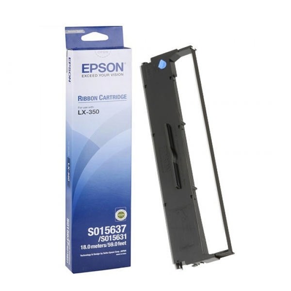 Epson Farbband Black für Epson LX 300+II, 350 Ribbon C13S015637