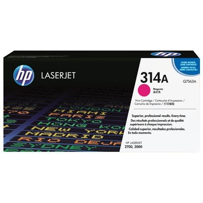 HP 314A Magenta für Color LaserJet CLJ2700N CLJ3000N CLJ3000DTN Q7563A Top Preis !!