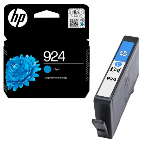 HP 924 Tinte Cyan 4K0U3NE für HP OfficeJet Pro 8120 8122 8130 8133 8139