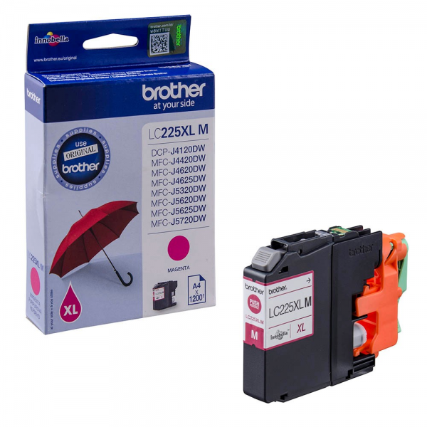 Brother LC-225XL M Tinte Magenta HIGH CAPACITY J4420DW J4620DW J5620DW