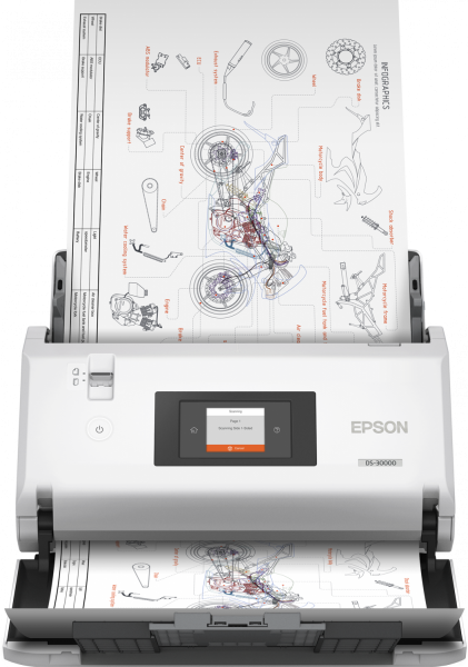 Epson WorkForce DS-30000 Dokumentenscanner Duplex A3 B11B256401