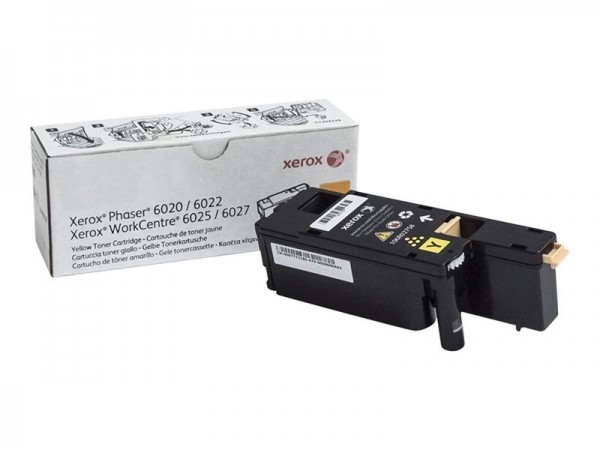 Xerox 106R02758 Toner gelb für Phaser 6020 6022 WorkCentre 6025 6027