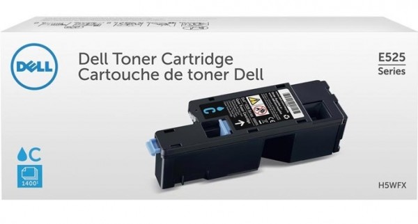 DELL 593-BBLL Toner Cyan E525w H5WFX H5WFX