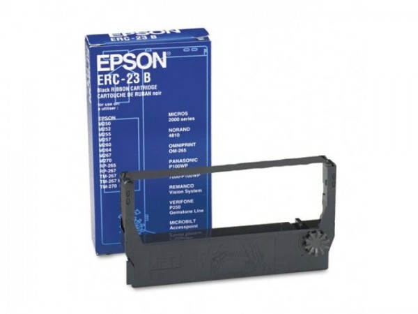 Epson ERC-23B Farbbandkassette schwarz für TM-250 TM-267 TM-270 TM-280