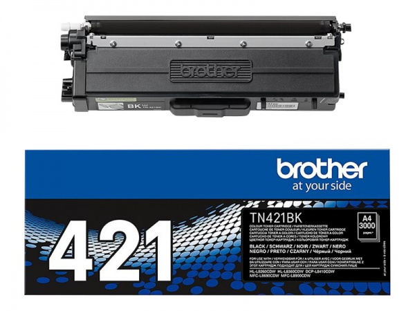 Brother TN-421BK Toner Black HL-L8260CDW HL-L8360CDW MFC-L8690CDW MFC-L8900CDW L8410CDW