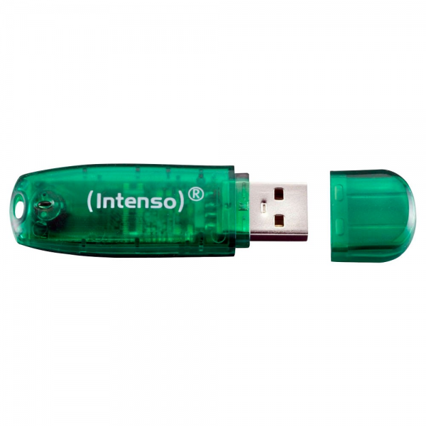 Intenso Rainbow Line grün 8GB USB Stick 2.0 -