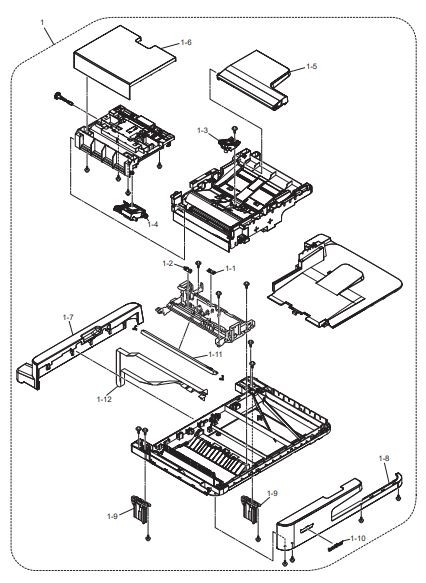 Brother D02911001 ADF Unit SP für Brother MFC-J2740DW MFC-J5740DW Brother MFC-J5955DW