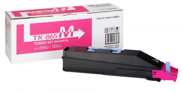 Kyocera TK-865M Toner Magenta für TASKalfa 250ci 300ci 1T02JZBEU0