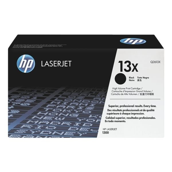 HP 13X Toner Q2613X Hochleistungs-Druckkasette für LaserJet 1300