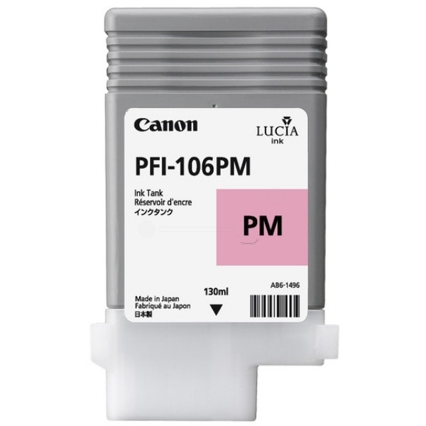 Canon Tintenpatrone PFI-106PM Photo Magenta imagePROGRAF iPF6400 6626B001