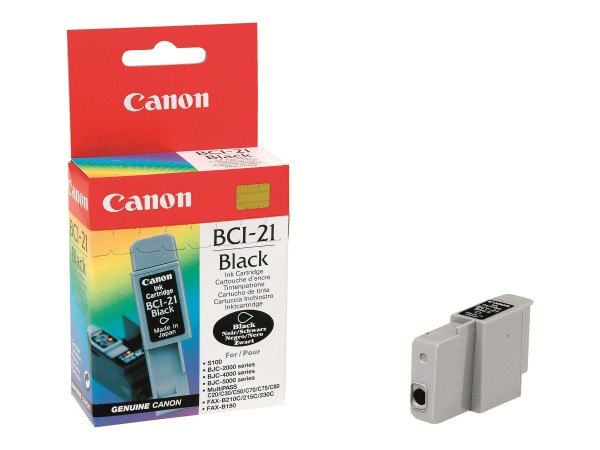 Canon Tintenpatrone black BCI-21BK 0954A002