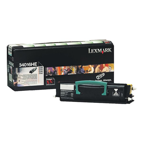 Lexmark 34016HE Toner Schwarz E330 E340