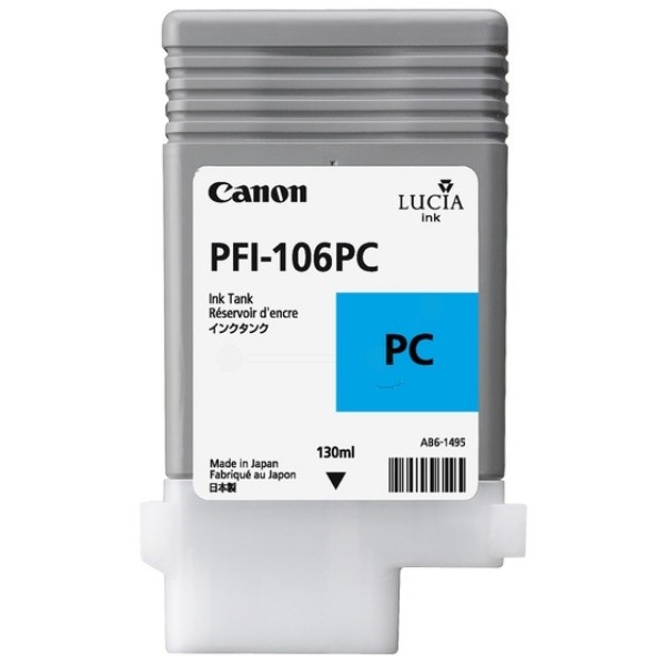 Canon Tintenpatrone PFI-106PC Photo Cyan imagePROGRAF iPF6400 6625B001