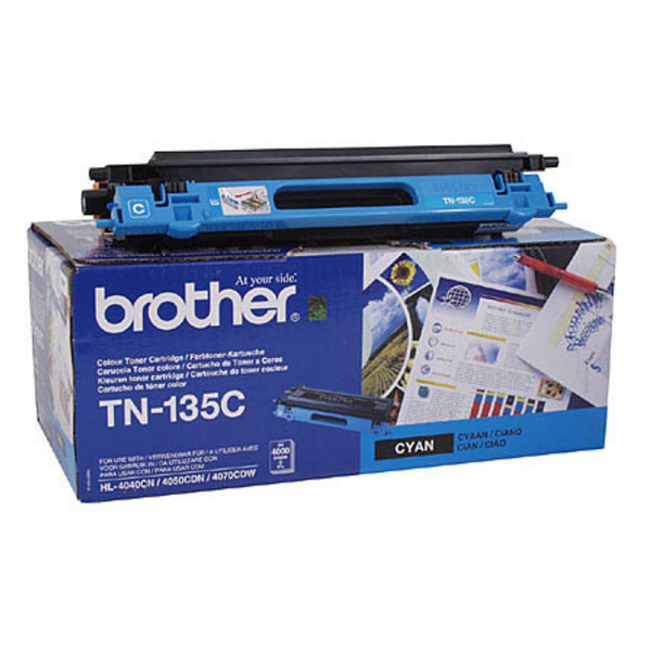 Brother TN-135C Toner Cyan DCP9040CN DCP9045CDN HL4050CDN MFC9440CN