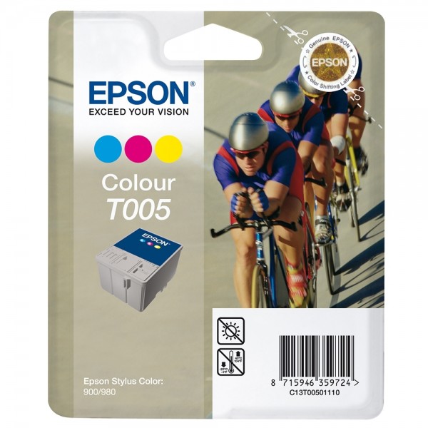 Epson Tintenpatrone T005 Tri-Pack für Stylus Color 900 980