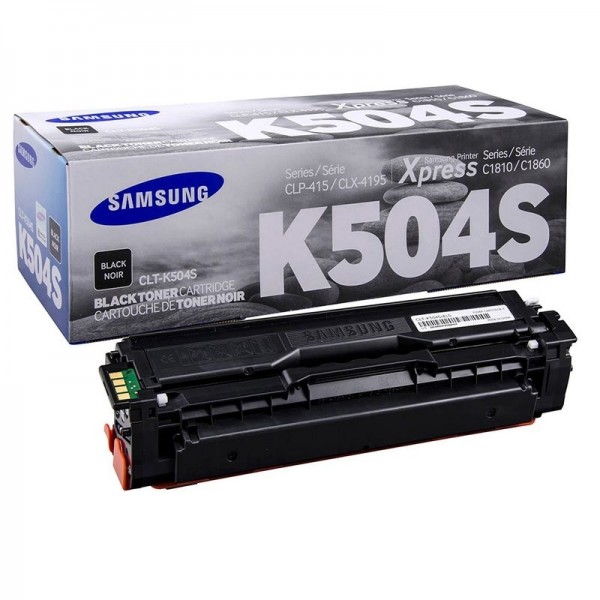 Samsung CLT-K504S Toner Black CLP415 Samsung CLX-4195 Samsung SL-C1810W C1860 SU158A