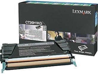 Lexmark C736H1KG Toner Black Lexmark C736dn C736dtn C736N X736de X738de X738dte
