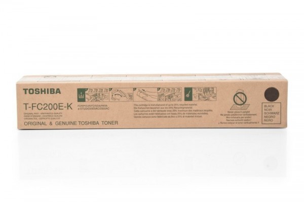 Toshiba Toner T-FC200EK Black 6AJ00000123 für E-Studio 2000AC E-Studio 2500AC