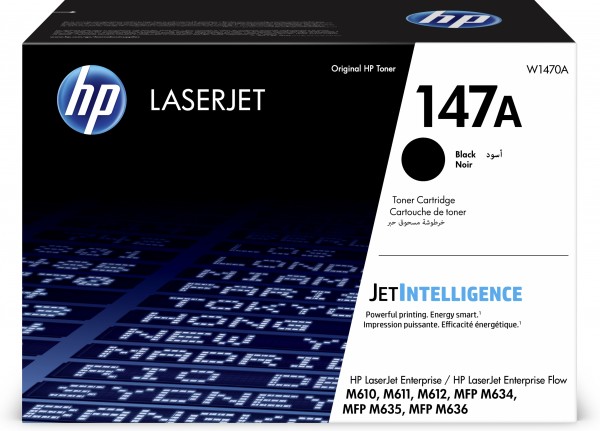 HP W1470A Toner schwarz für HP LaserJet Enterprise M610dn M611 M612 M634h M635h M636z
