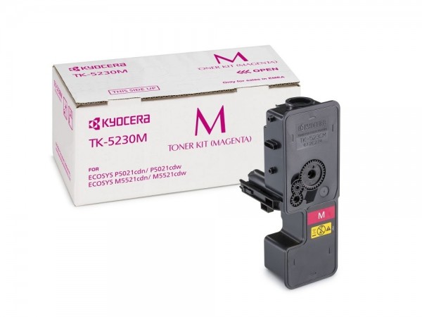 Kyocera TK-5230M Toner Magenta Ecosys M5521cdn M5521cdw P5021cdn