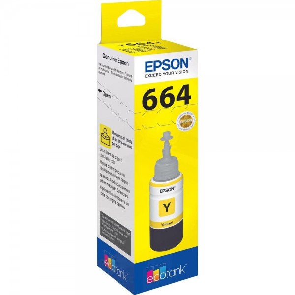 Epson Tinte T6644 yellow 70 ml für EcoTank L355 L555 ET2500 ET4500