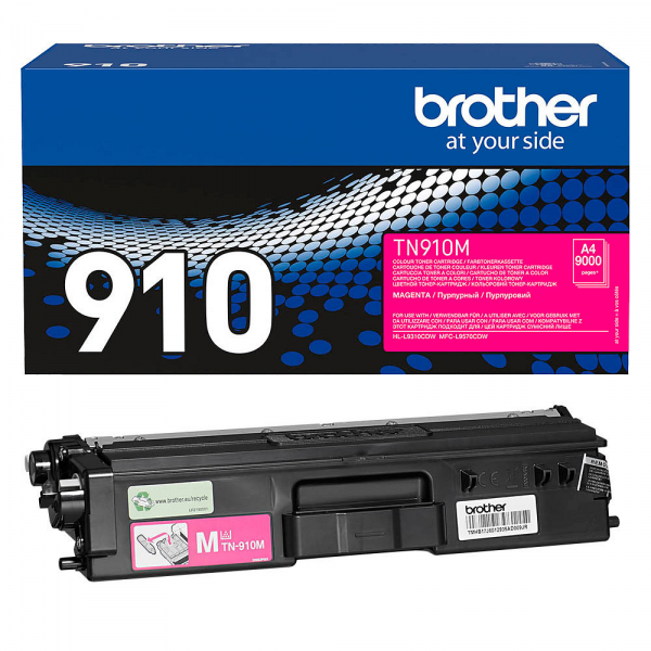 Brother TN-910M Ultra-Jumbo-Toner Magenta Brother HL-L9310CDW HL-L9310CDWT Brother MFC-L9570CDW