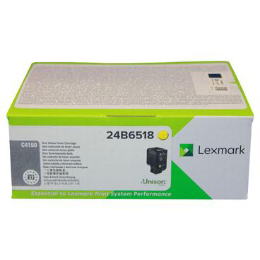 Lexmark 24B6518 Toner Yellow Lexmark C4150 Druckleistung: 10.000 Seiten