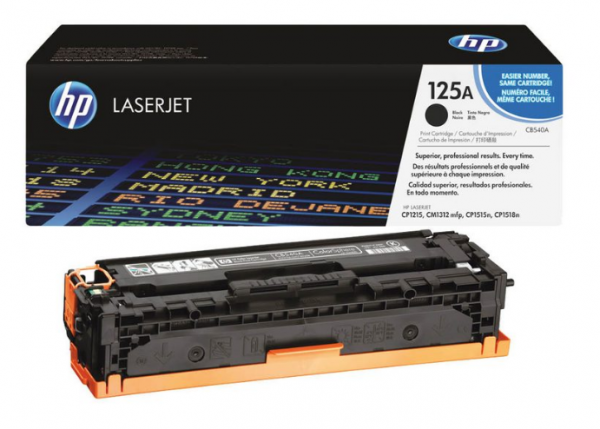 HP 125A Toner Black CB540A HP Color LaserJet CM1312 CM1512 CP1215 CP1515 CP1517 CP1518 CP1519