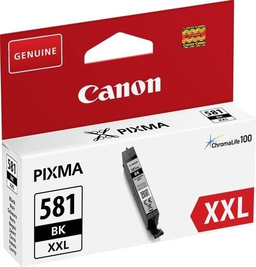 Canon Tinte black CLI-581BK XXL für Canon PIXMA TR7550 TR8550 Canon TS6150 TS8150 TS9150 1998C001