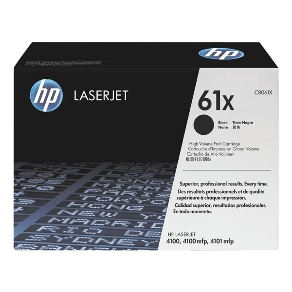 HP 61X Toner HC schwarz für HP LaserJet 4100 LJ4100TN C8061X