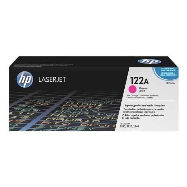 HP 122A magenta für Color LaserJet 2550 2820 2840 Q3963A