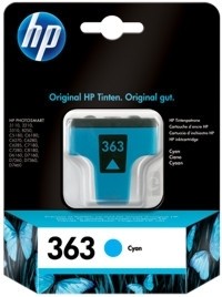 HP 363 Tintenpatrone cyan PS8250