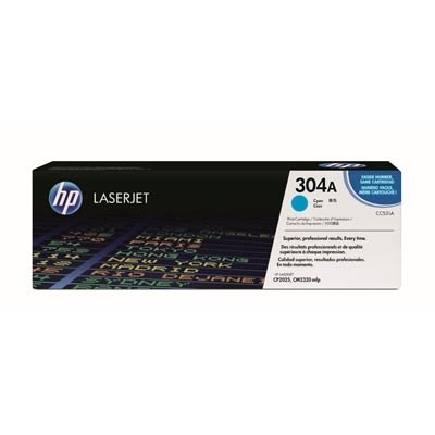 HP 304A Toner CYAN HP Color LaserJet CP2025 CM2320MFP CM2720 CC531A