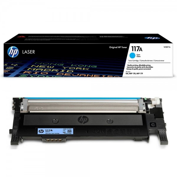 HP 117A Toner cyan W2071A HP Color Laser 150 HP Color Laser 150nwHP Color Laser MFP178 MFP179