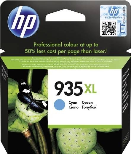 HP 935XL Cyan Tinte HP Officejet 6812 6815 6820 HP OfficeJet Pro 6230 6835 C2P24AE